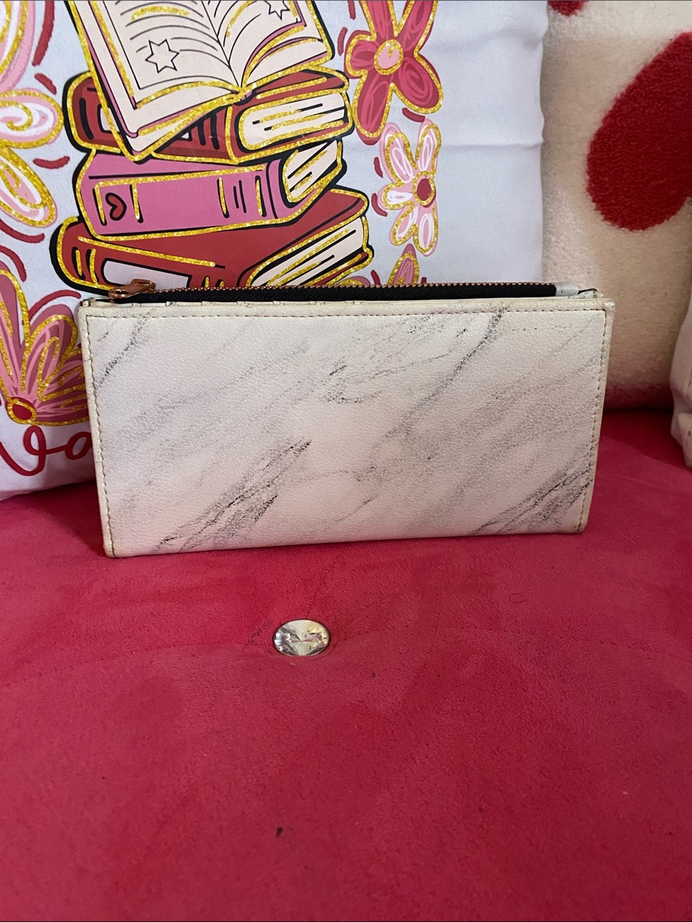 Marble bifold Wallet